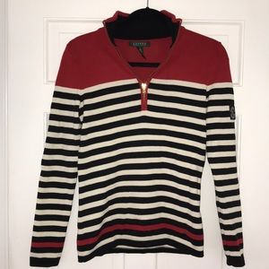 Ralph Lauren: quarter zip sweater